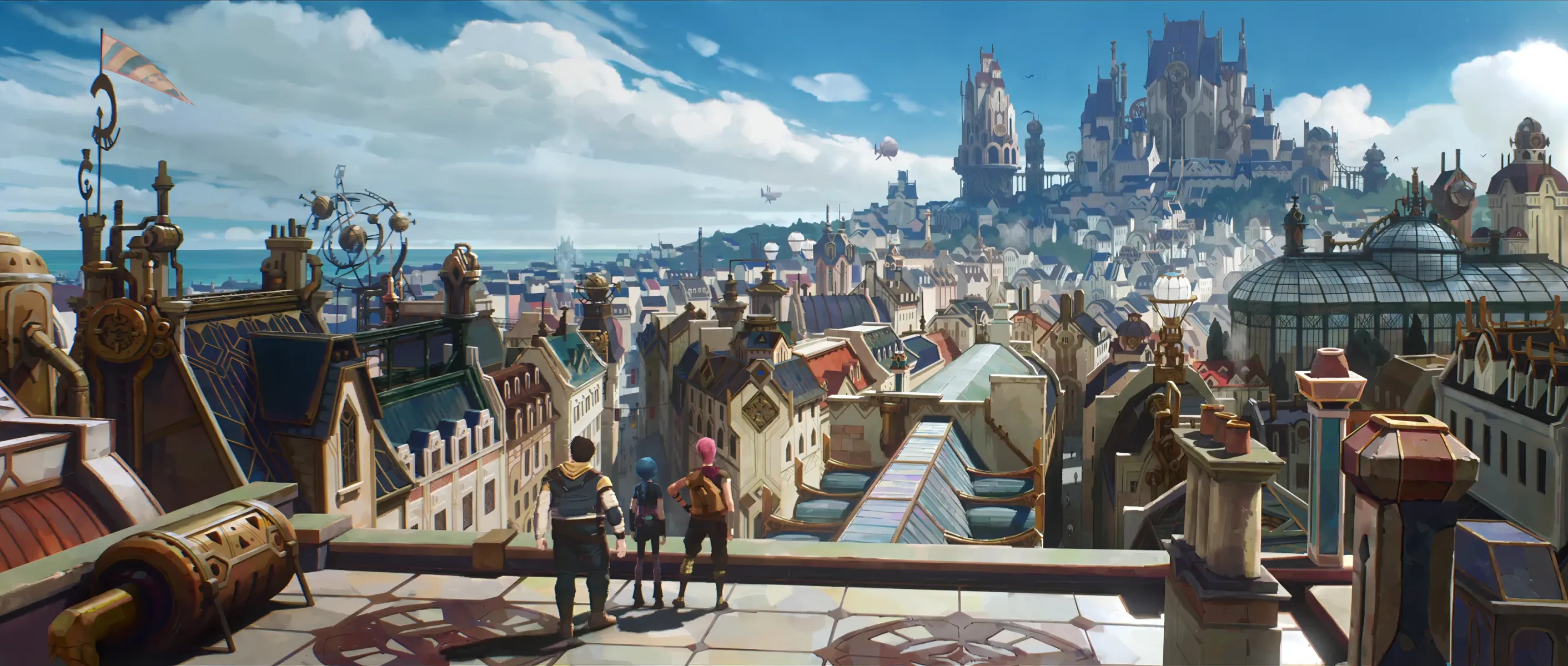 Piltover background